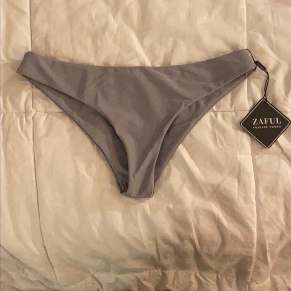 gray bikini bottoms